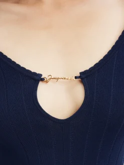 Discount Jacquemus De Pralù top DarkNavy