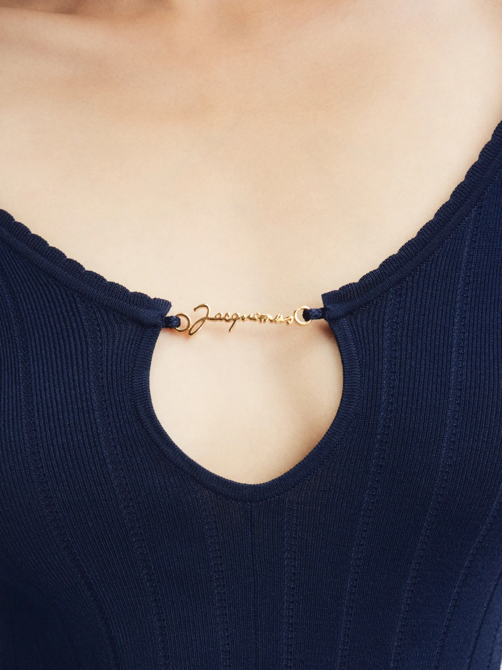 Discount Jacquemus De Pralù top DarkNavy