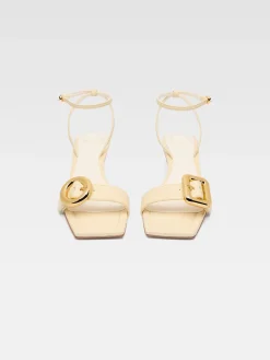 Best Jacquemus De Regalo lage sandalen Ivory