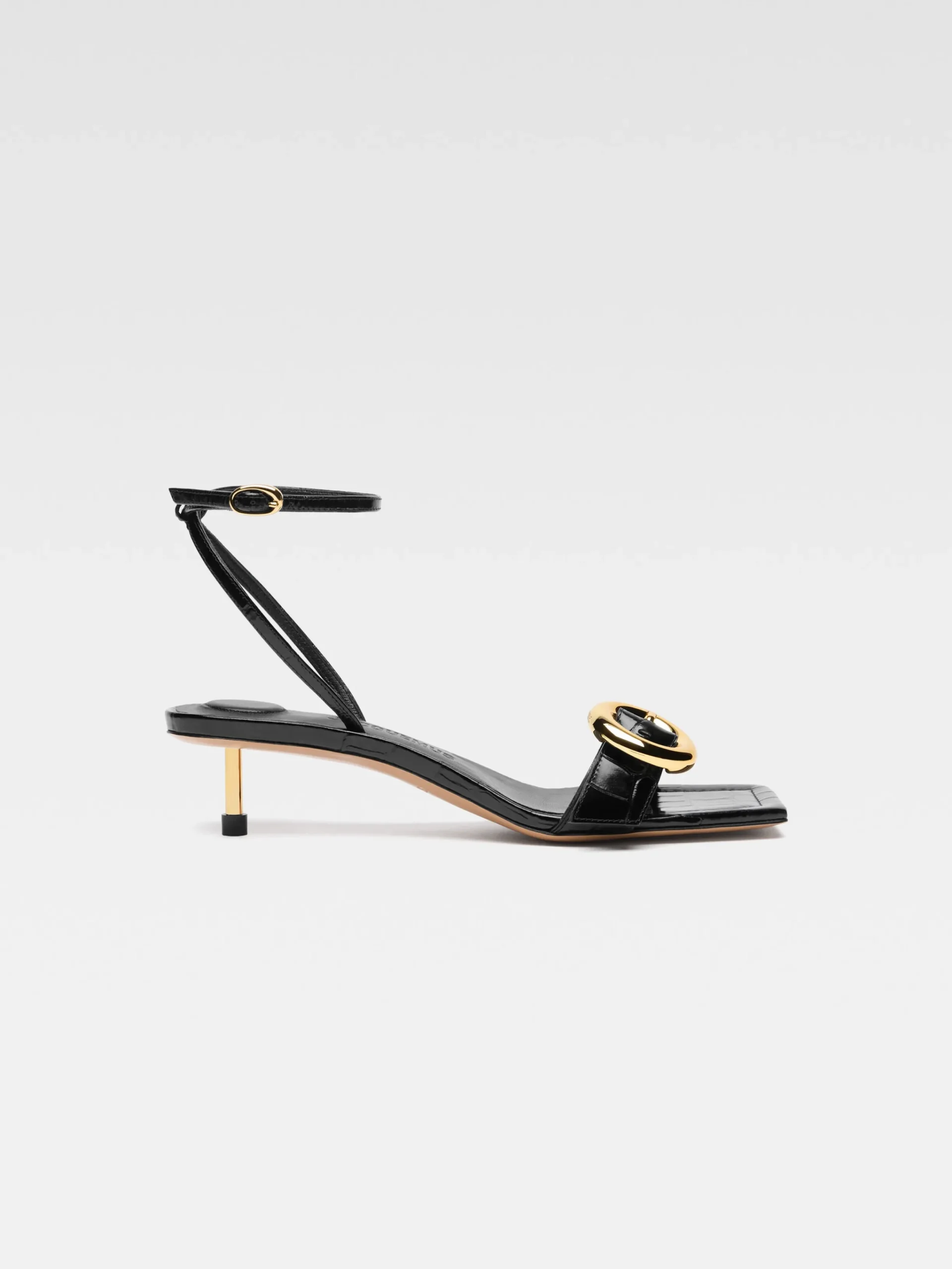 Hot Jacquemus De Regalo lage sandalen Black