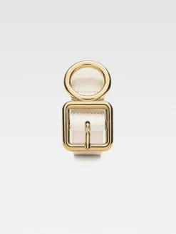 Sale Jacquemus De Regalo riem LightIvory