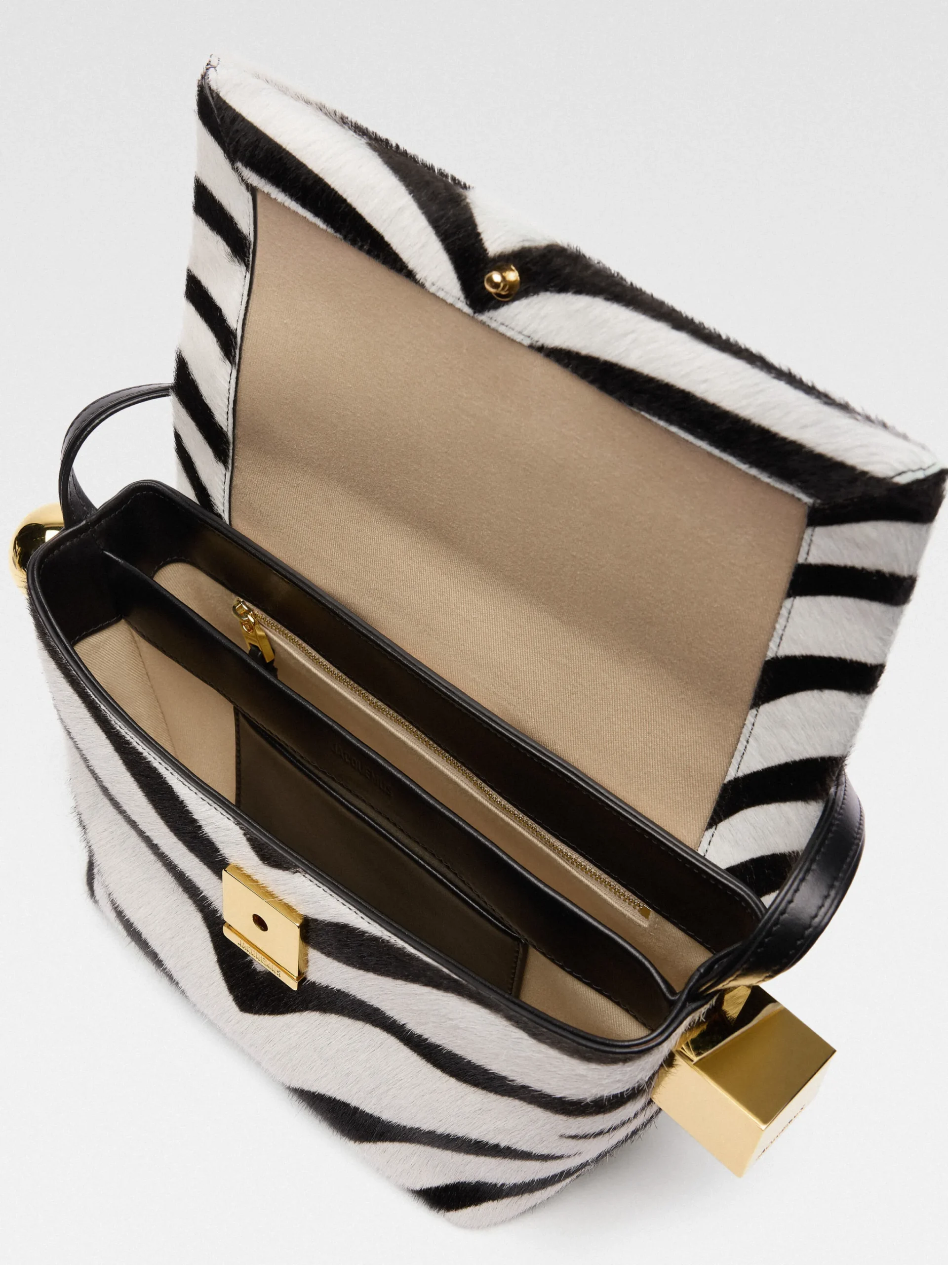 Hot Jacquemus De Rond Carré Black&WhiteZebra