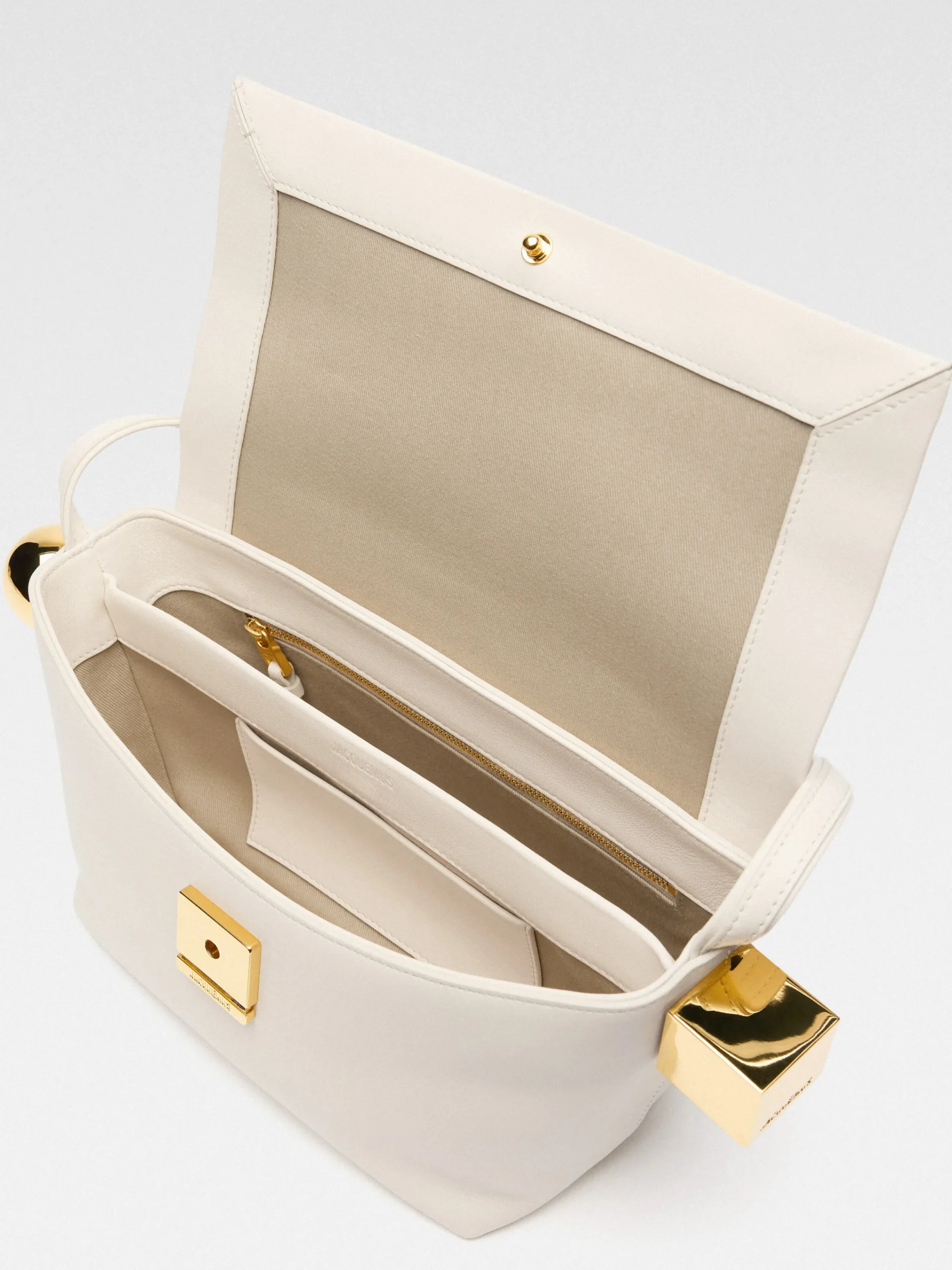 Clearance Jacquemus De Rond Carré LightIvory