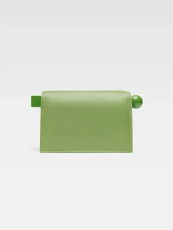 Hot Jacquemus De Rond Carré clutch Green