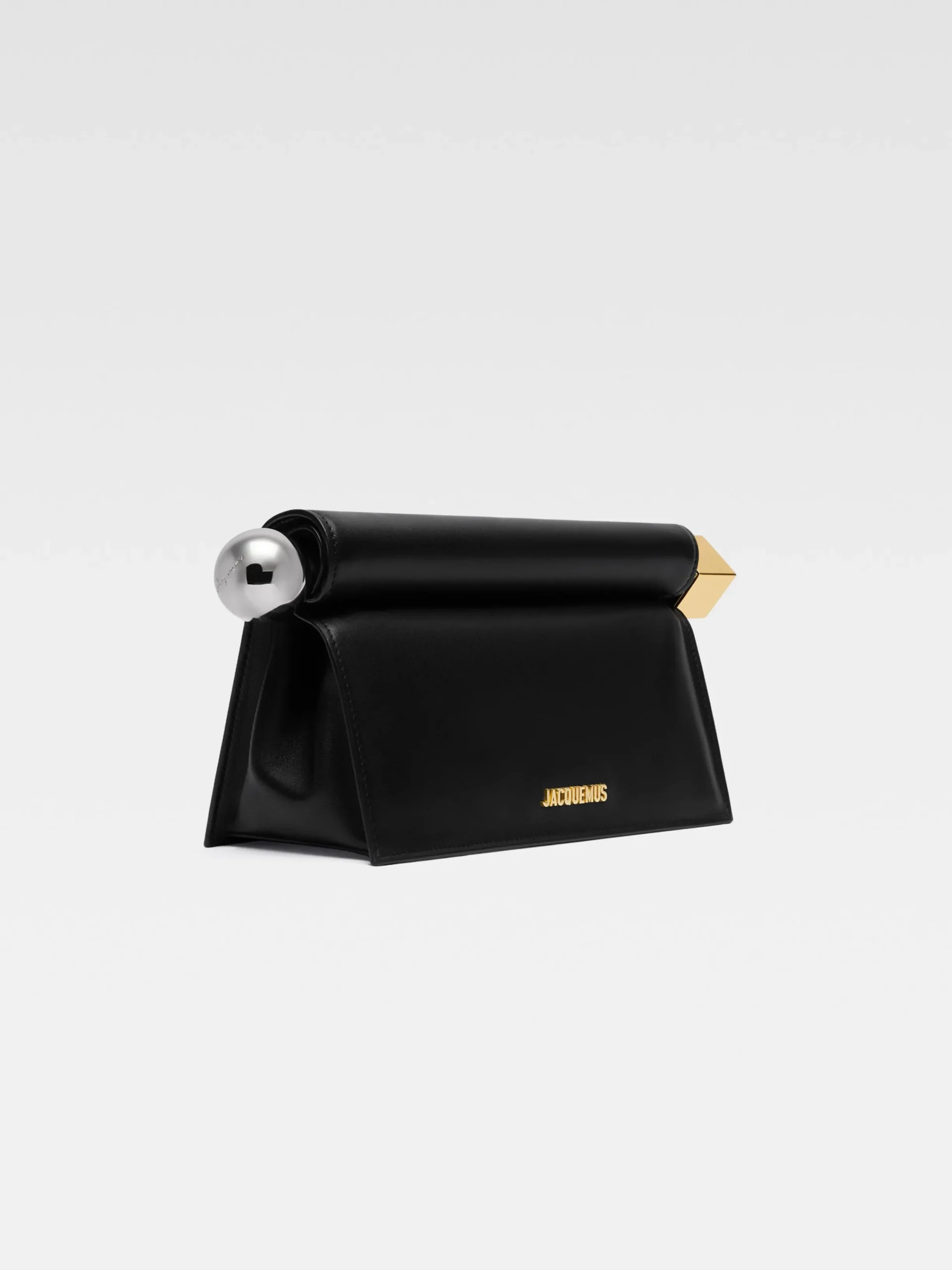 Discount Jacquemus De Rond Carré clutch Black