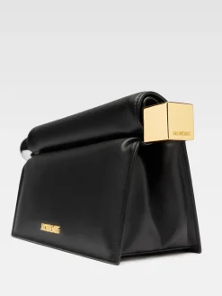 Discount Jacquemus De Rond Carré clutch Black