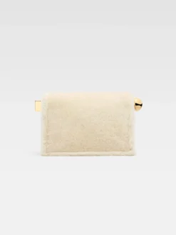 New Jacquemus De Rond Carré-clutch Off-White