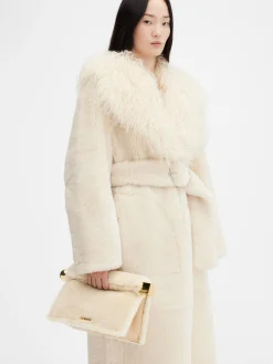 New Jacquemus De Rond Carré-clutch Off-White