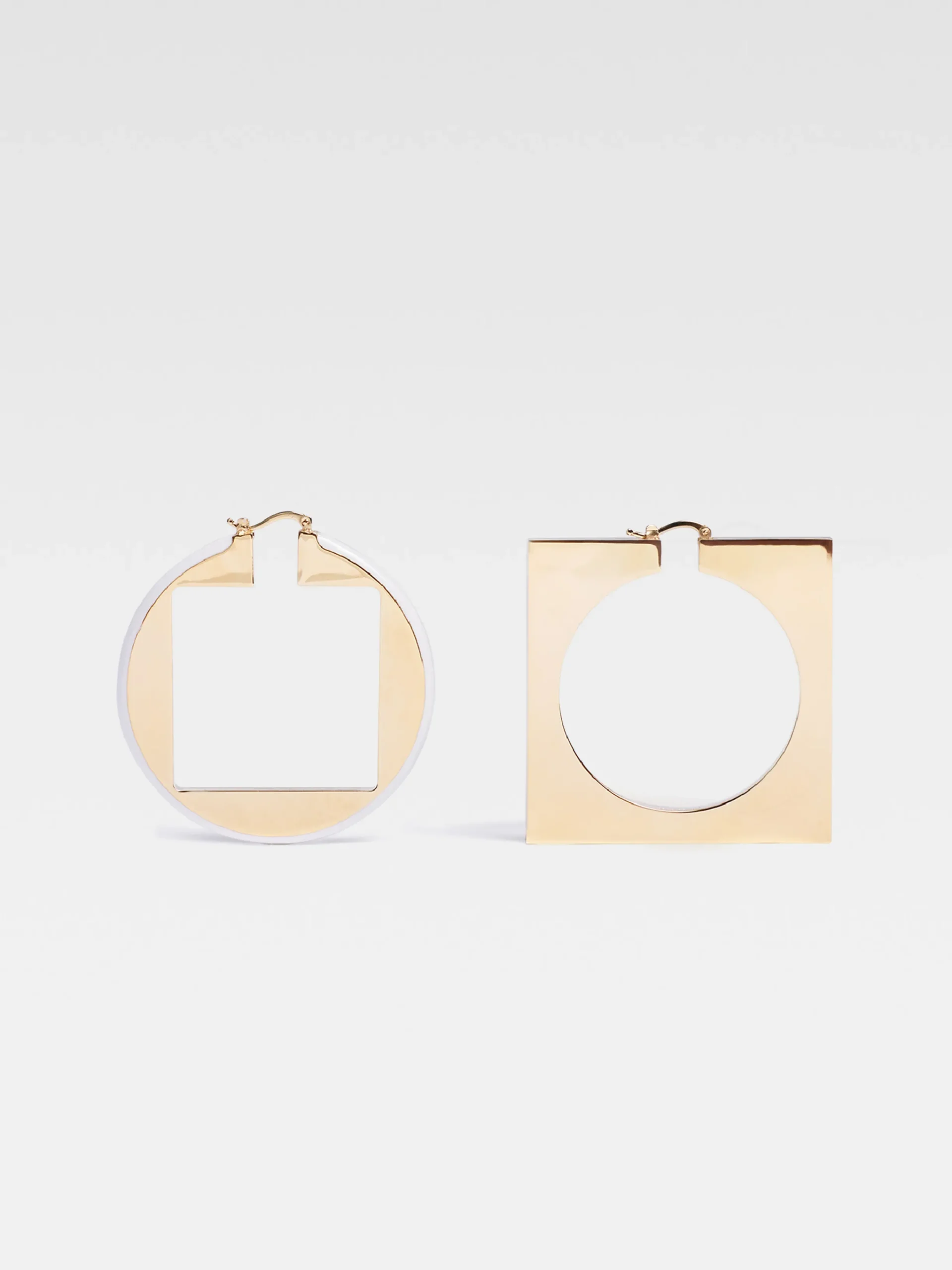 Best Jacquemus De Rond Carré oorringen White