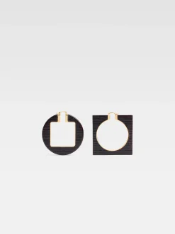 Clearance Jacquemus De Rond Carré oorringen