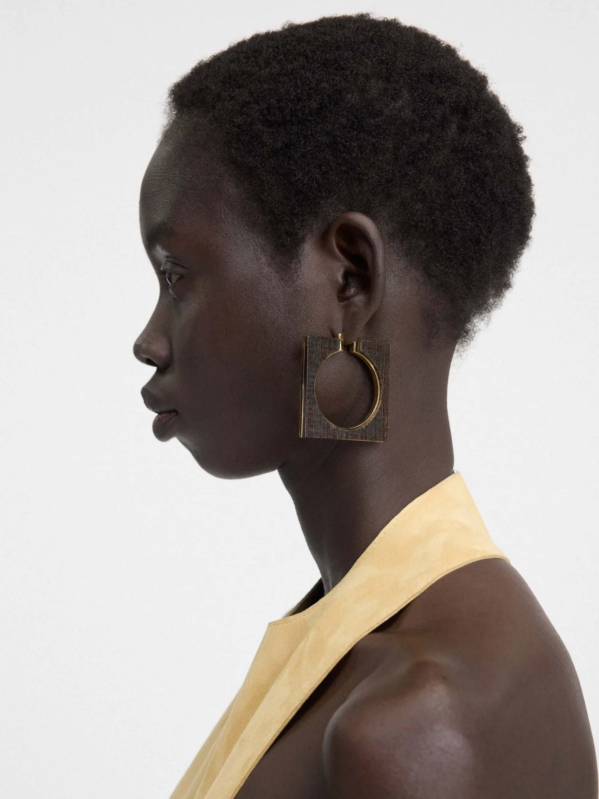 Clearance Jacquemus De Rond Carré oorringen
