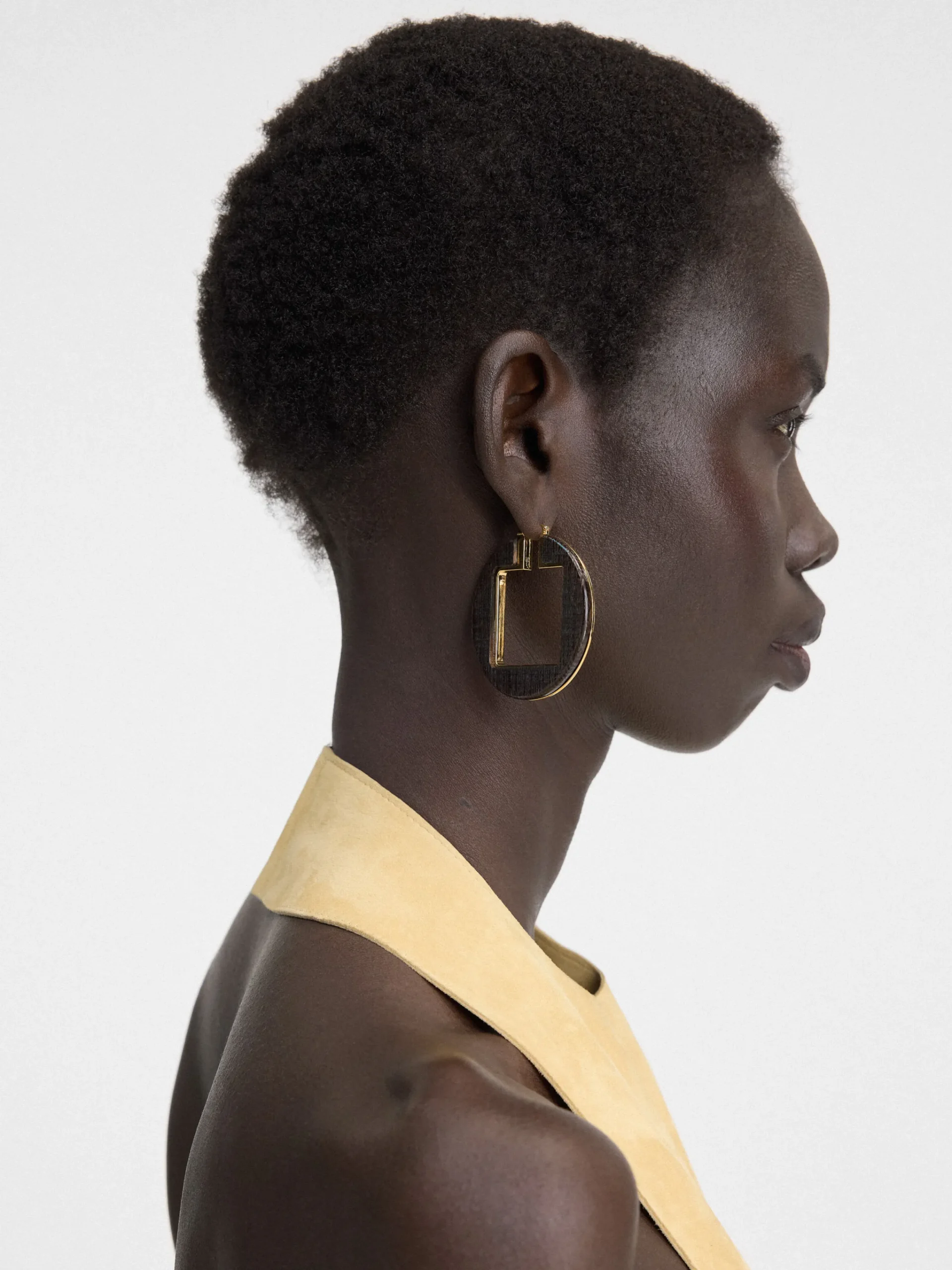 Clearance Jacquemus De Rond Carré oorringen