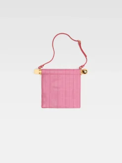 New Jacquemus De Rond Carr&eacute; portemonnee PalePink