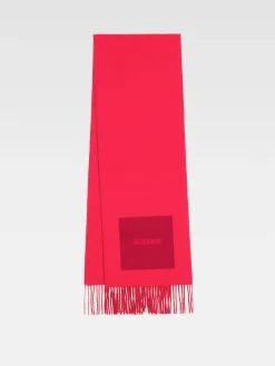 Clearance Jacquemus De Rond Carré sjaal Multi-Red