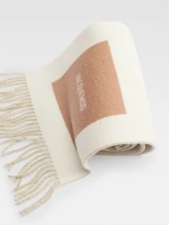 Online Jacquemus De Rond Carr&eacute; sjaal Multi-Beige