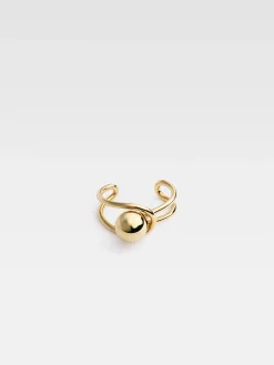 Sale Jacquemus De ronde Nodo armband Gold