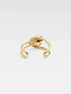 Sale Jacquemus De ronde Nodo armband Gold