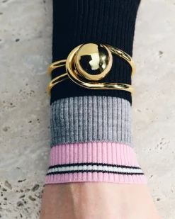 Sale Jacquemus De ronde Nodo armband Gold