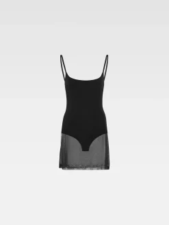 Discount Jacquemus De Roupao gebreide jurk Black