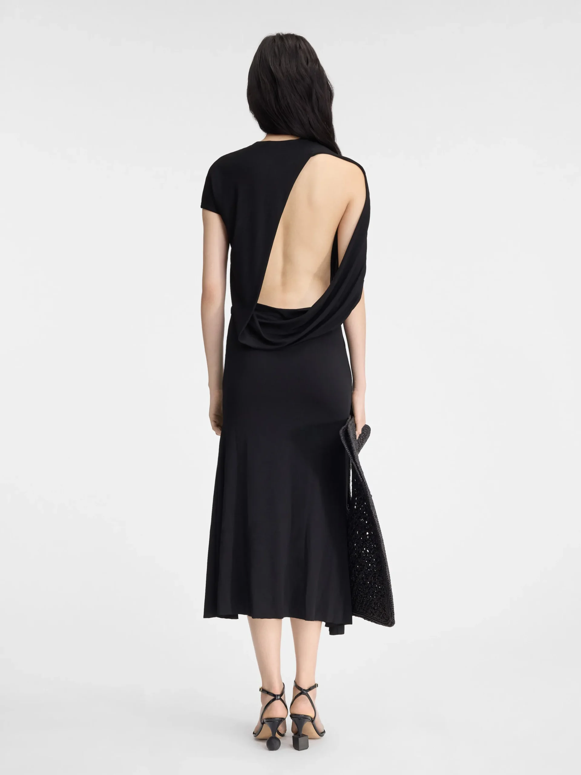 Sale Jacquemus De Salerno jurk Black