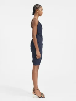 Clearance Jacquemus De Saudade jurk DarkNavy
