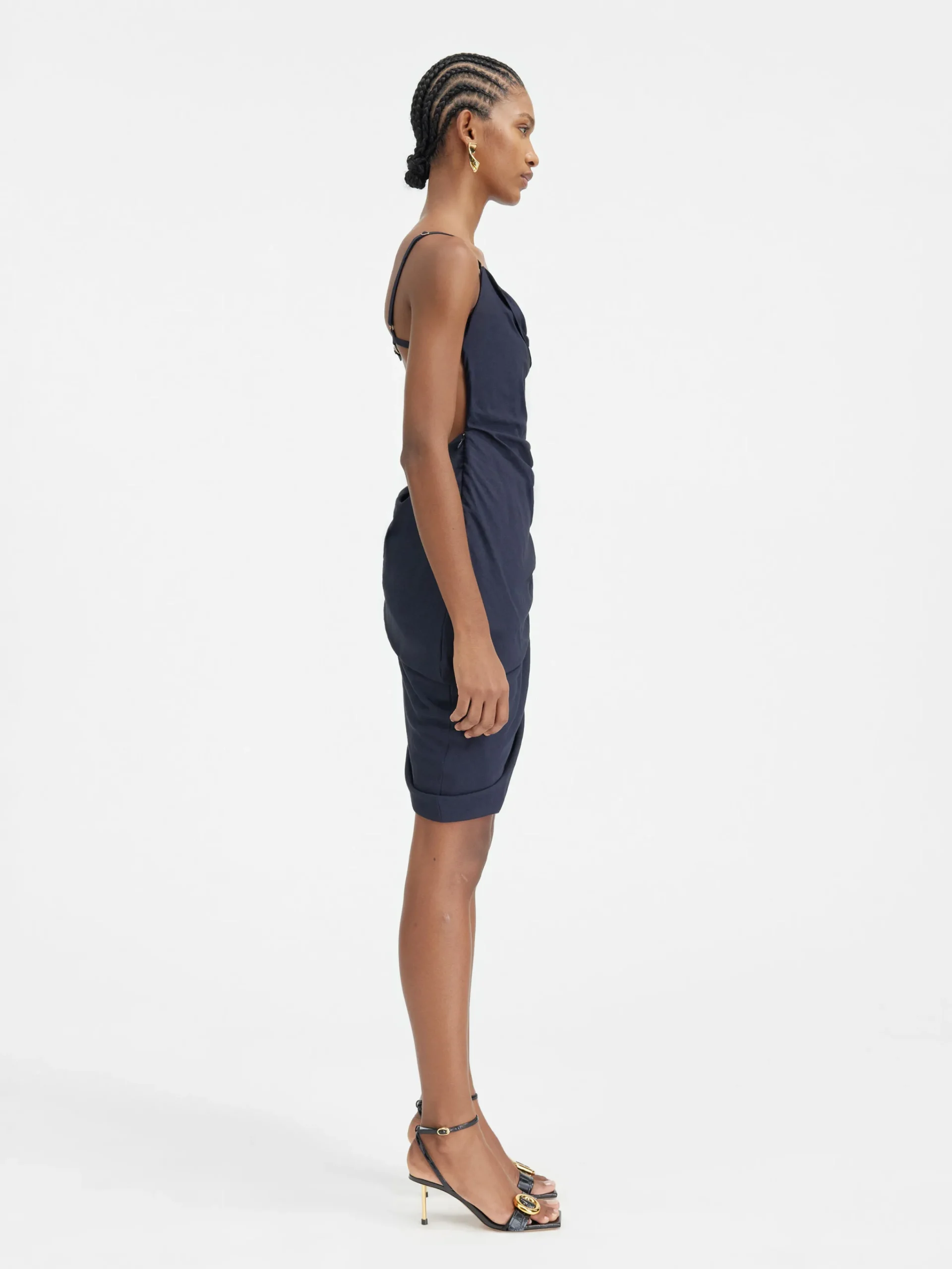 Clearance Jacquemus De Saudade jurk DarkNavy