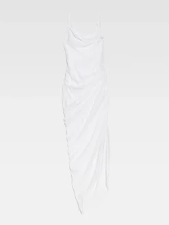Sale Jacquemus De Saudade lange jurk White