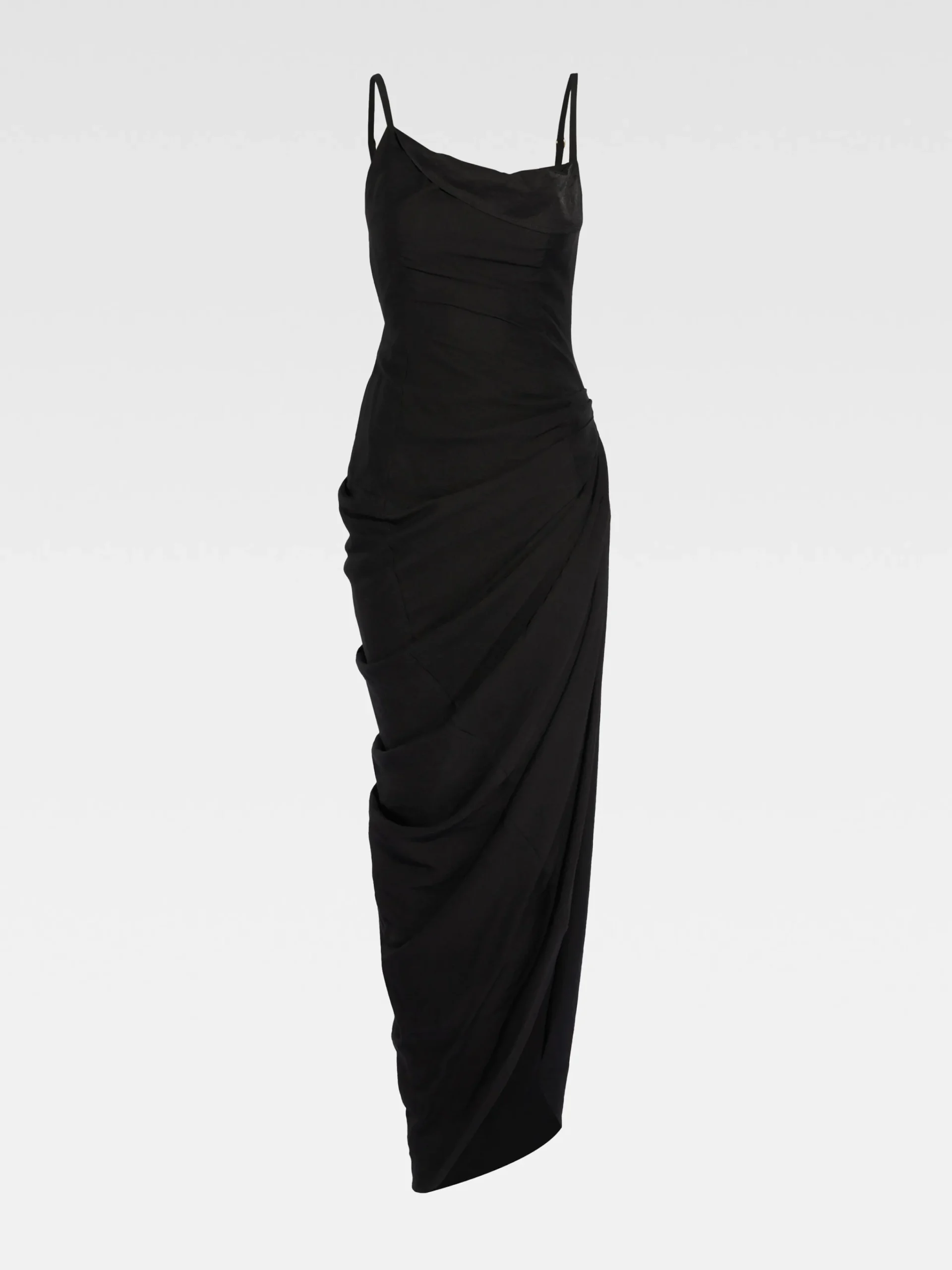 Outlet Jacquemus De Saudade lange jurk Black