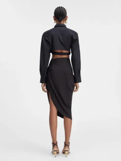 Discount Jacquemus De Saudade rok Black