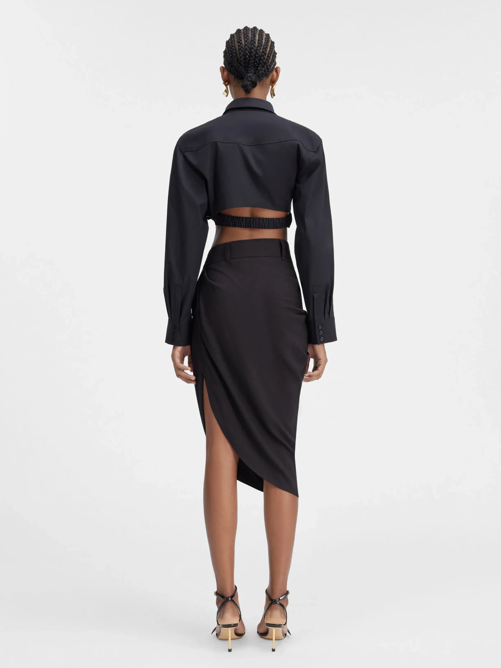 Discount Jacquemus De Saudade rok Black