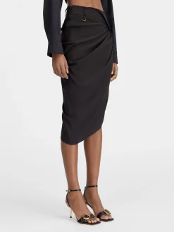 Discount Jacquemus De Saudade rok Black