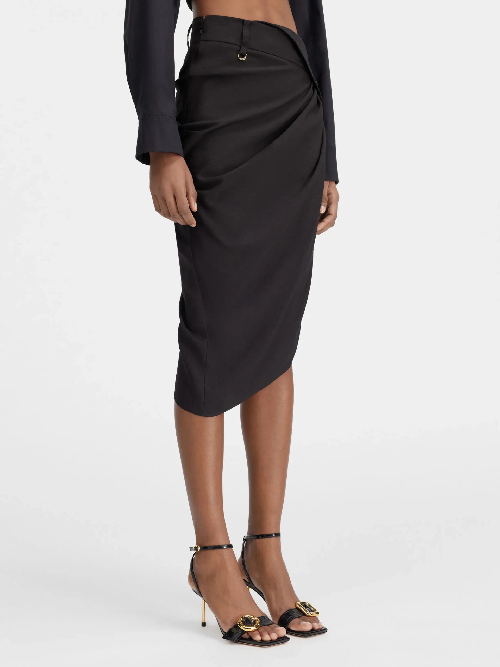 Discount Jacquemus De Saudade rok Black