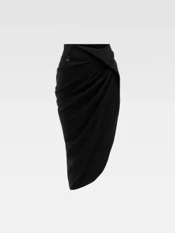 Discount Jacquemus De Saudade rok Black