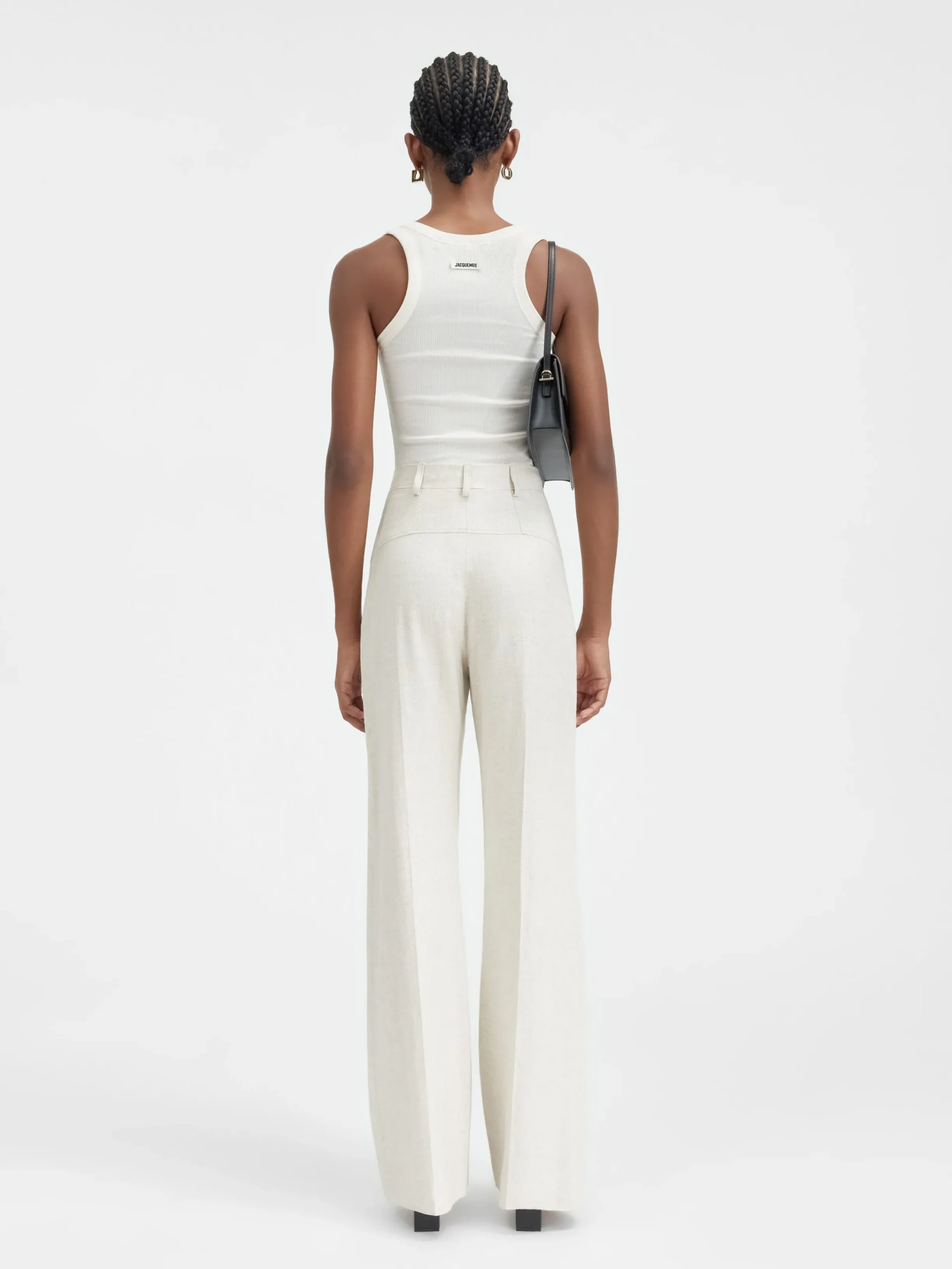 Sale Jacquemus De Sauge broek LightBeige
