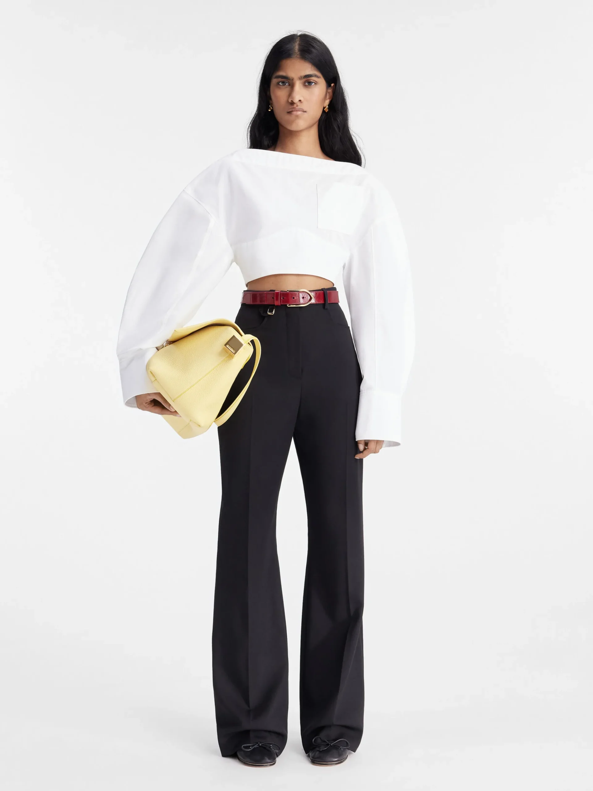 Clearance Jacquemus De Sauge broek Black