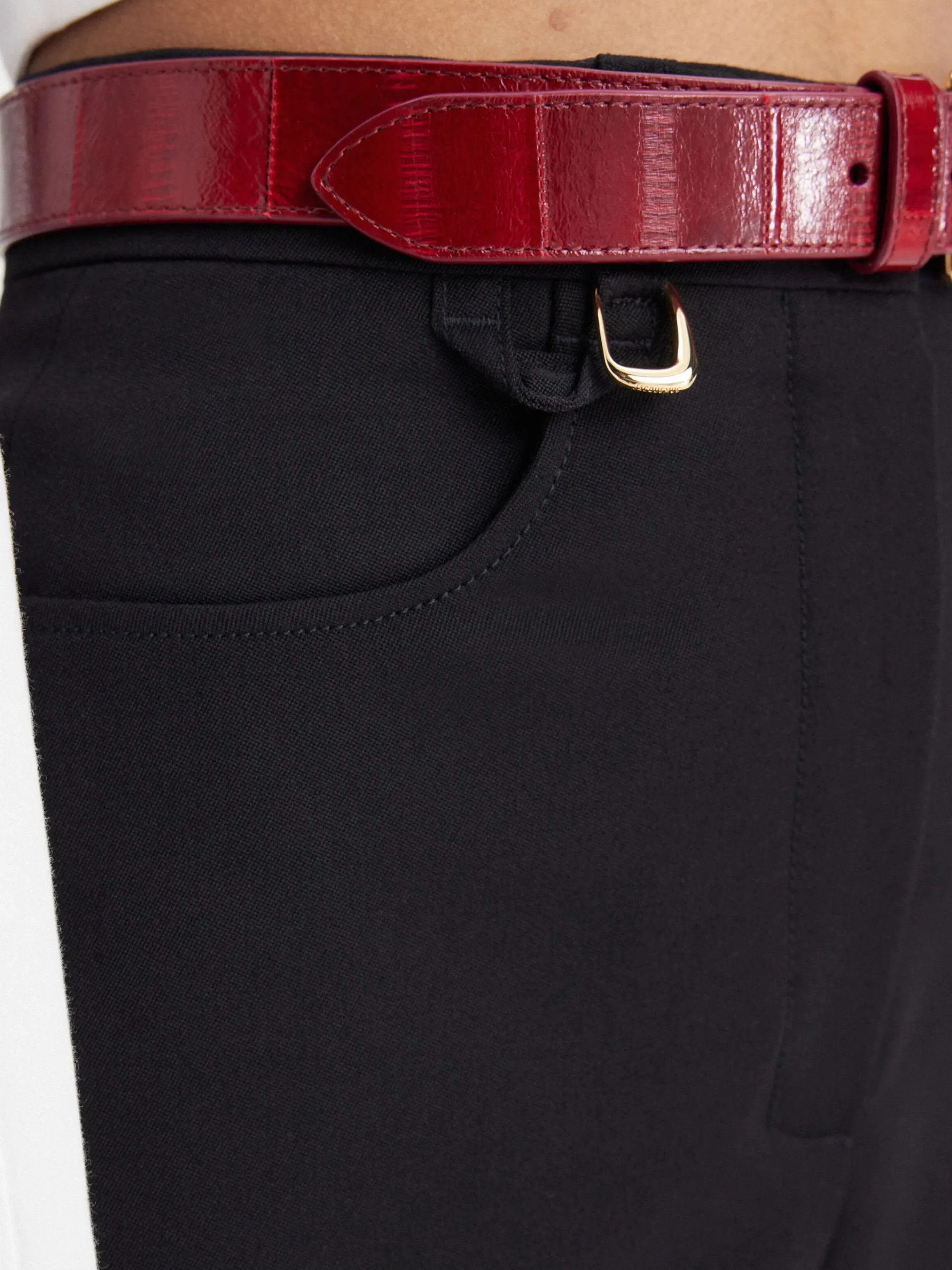 Clearance Jacquemus De Sauge broek Black