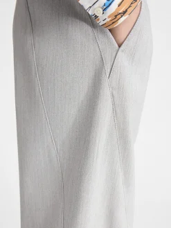 Online Jacquemus De Scala broek LightGrey
