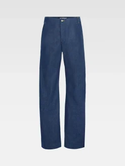 Outlet Jacquemus De Scala de-Nîmes denim broek Navy
