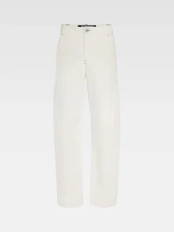 Clearance Jacquemus De Scala de-Nîmes denim broek Off-White