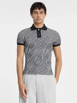 Hot Jacquemus De Scala polo Black&WhiteZebra