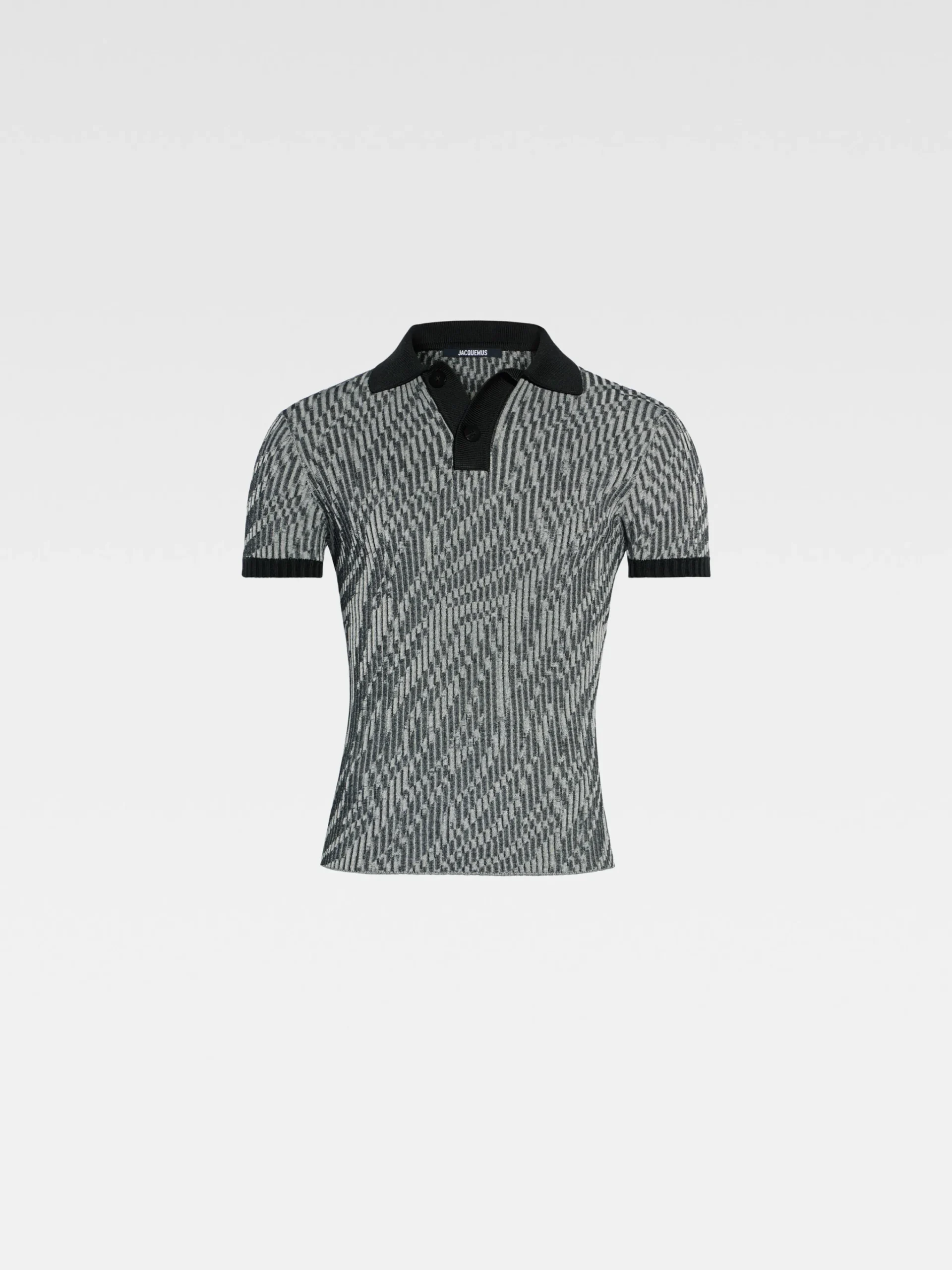 Hot Jacquemus De Scala polo Black&WhiteZebra