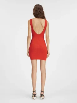 Online Jacquemus De Sierra mini jurk Orange