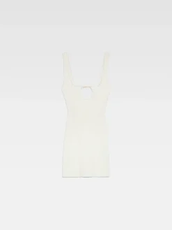 Clearance Jacquemus De Sierra mini jurk Off-White