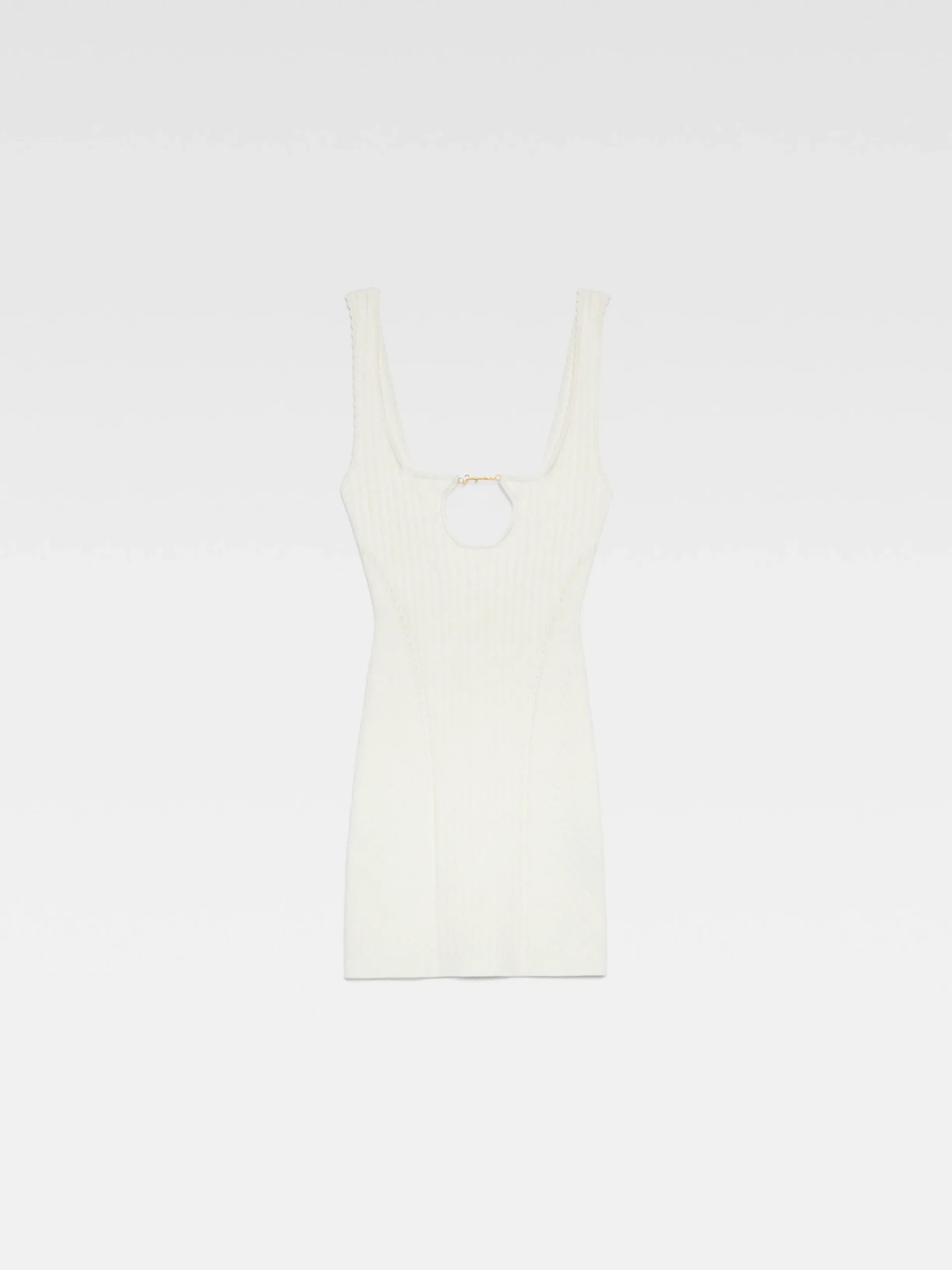 Clearance Jacquemus De Sierra mini jurk Off-White