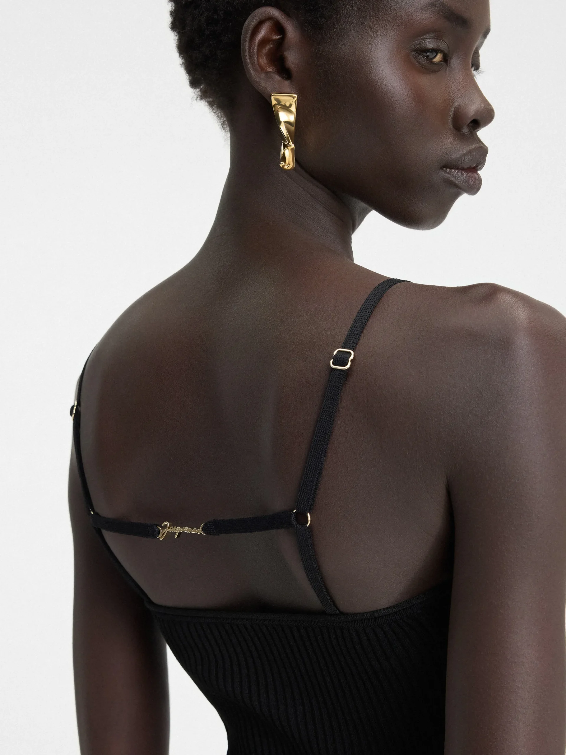 Hot Jacquemus De Sierra top Black
