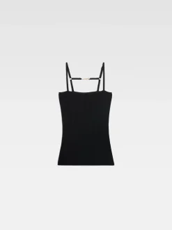 Hot Jacquemus De Sierra top Black