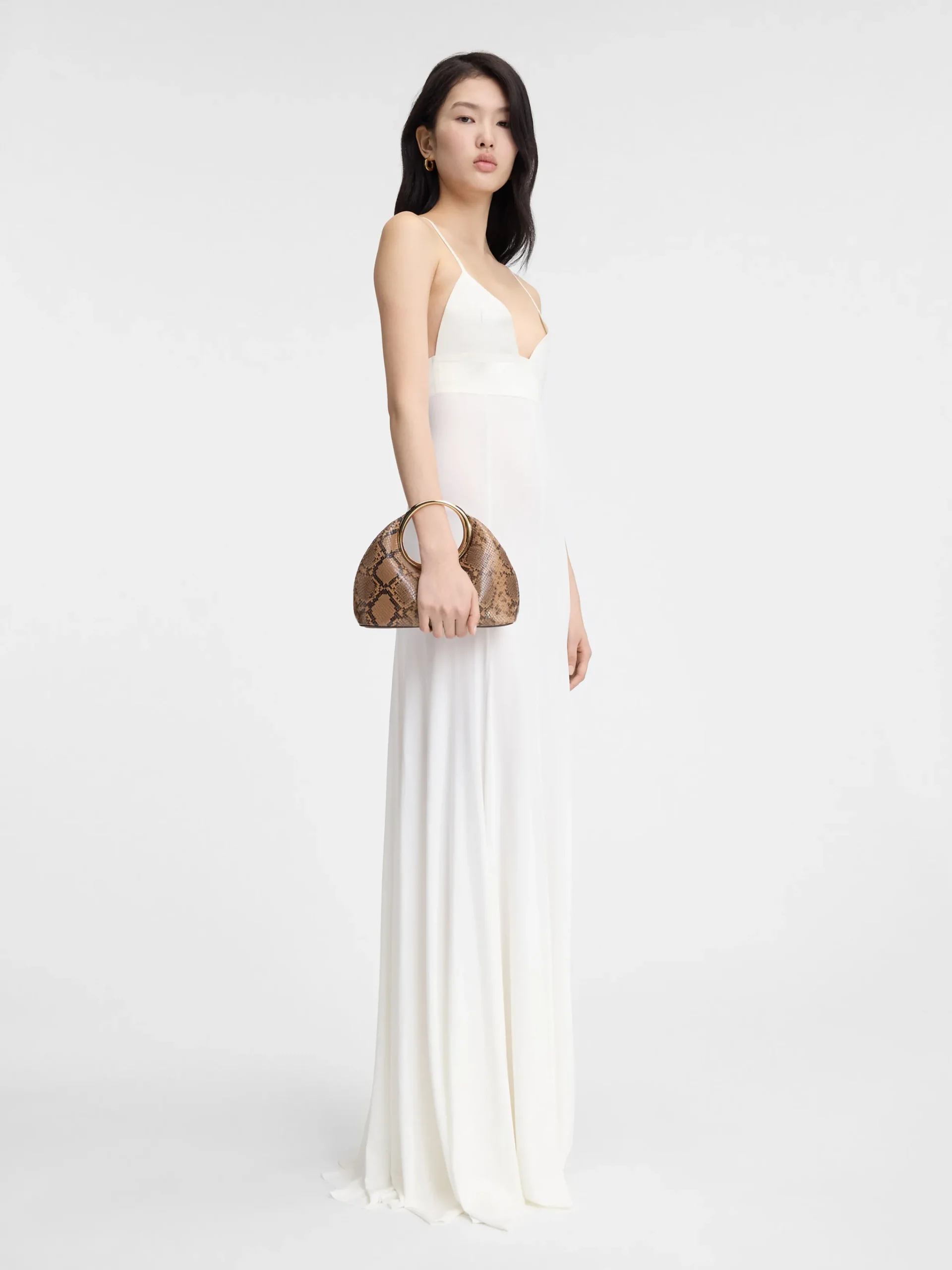 New Jacquemus De Spalla jurk White