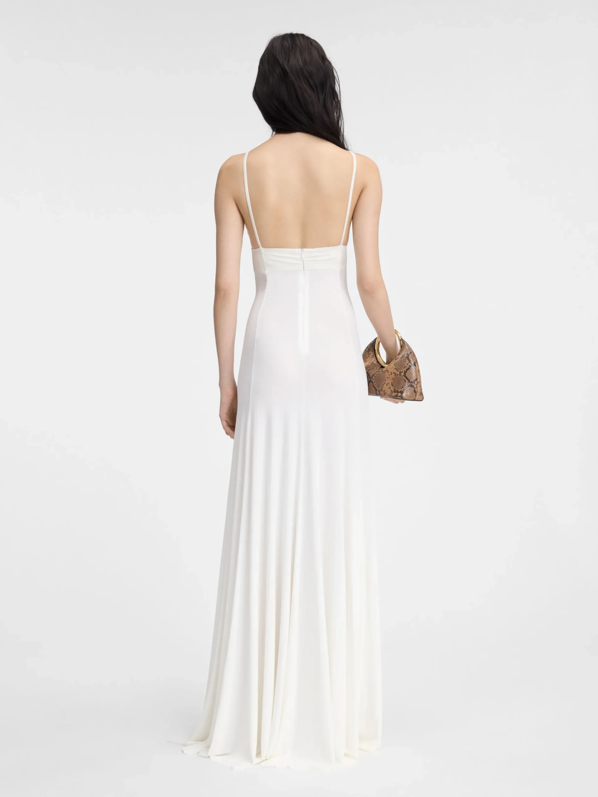 New Jacquemus De Spalla jurk White