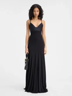 Sale Jacquemus De Spallina jurk Black