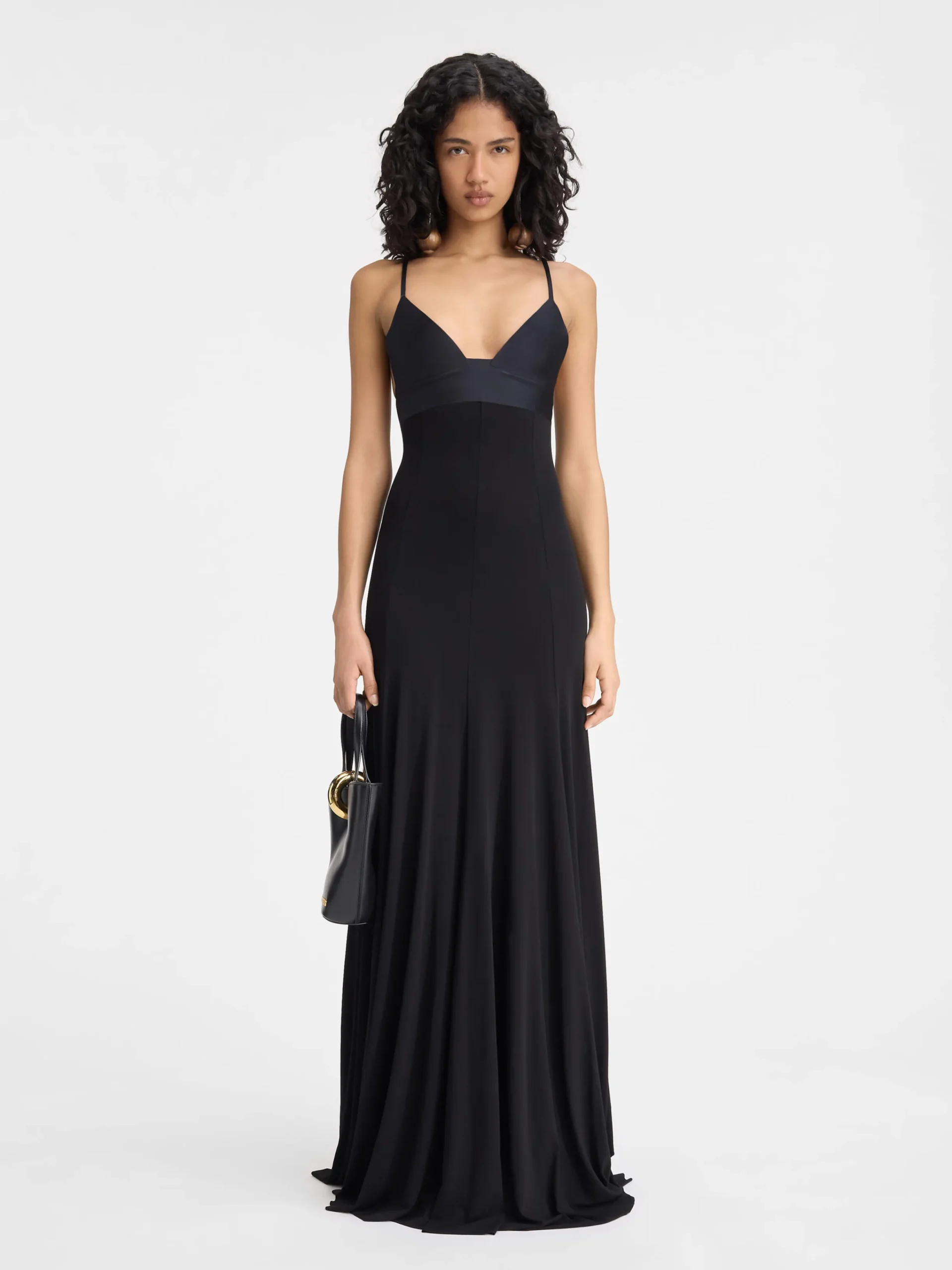 Sale Jacquemus De Spallina jurk Black